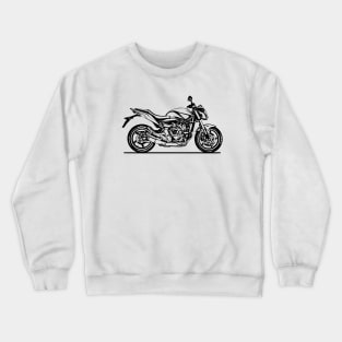 Hornet CB600F 2011 Motorcycle Sketch Art Crewneck Sweatshirt